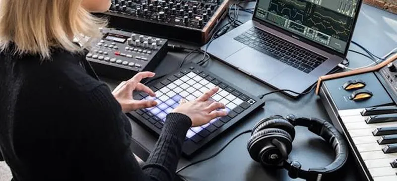 Novation Launchpad в студии звукозаписи СЕКРЕТ